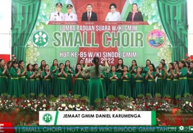 Paduan Suara Wanita/Kaum Ibu GMIM Daniel Karumenga Raih Gold Medal 83,111