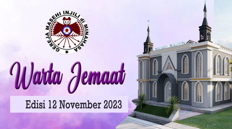 Warta Jemaat Edisi 12 November 2023