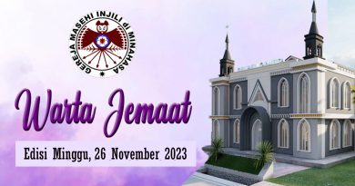 Warta Jemaat Edisi Minggu, 26 November 2023